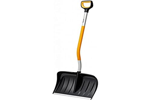 Fiskars 1057186 Schneeschieber X-Series, Schwarz