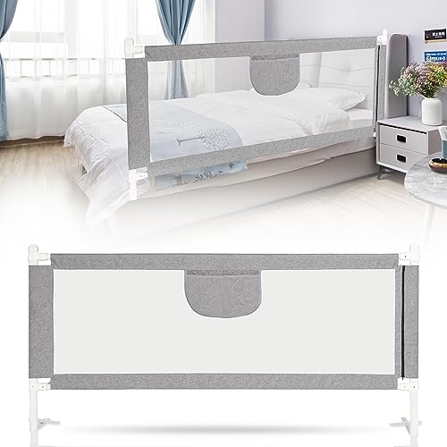 Jopassy Rausfallschutz Bett boxspringbett 200cm,Bettgitter Rausfallschutz für...