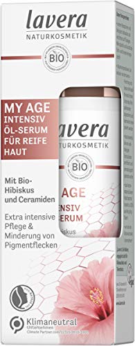 lavera MY AGE Intensiv Öl-Serum - Bio-Hibiskus & Ceramiden pflanzlichen...