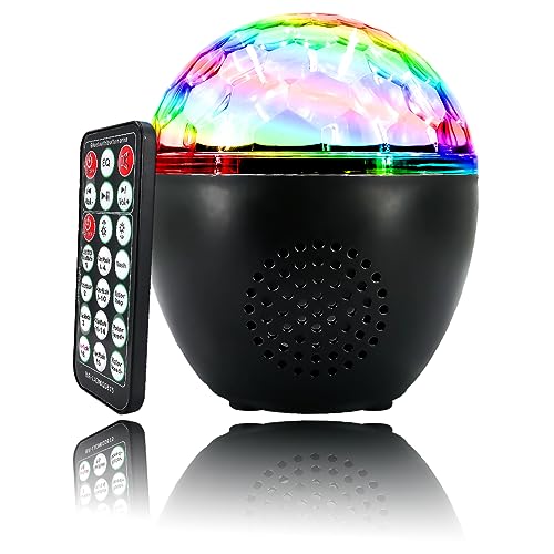 ENONEO LED Discokugel 16 Beleuchtungsform Musikgesteuert Discolicht Lichteffekte...