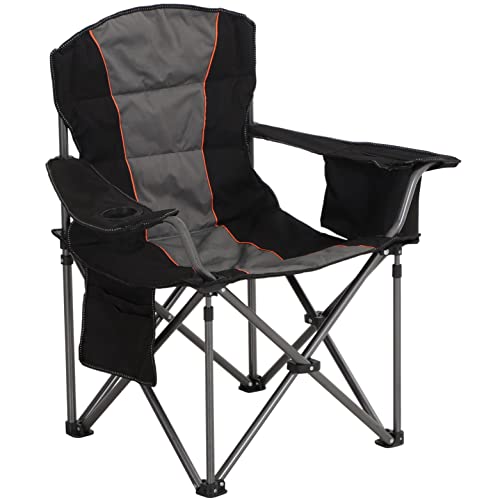 HIGH POINT SPORTS Campingstuhl Faltbar 200kg Klappstuhl Gepolstert mit...
