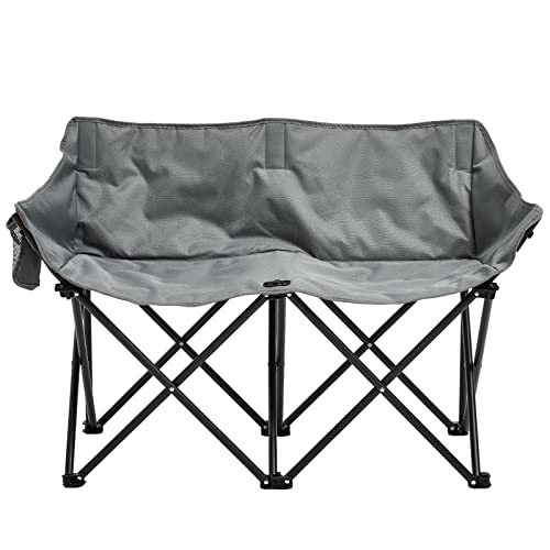 BotaBay 2 Sitzer Camping Stuhl für Erwachsene Doppel Camping Stuhl Klappstuhl...