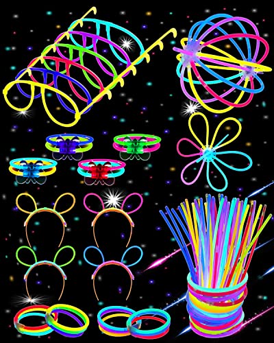 Carehabi Knicklichter Party Set-100x Knicklichter-Knicklichter...